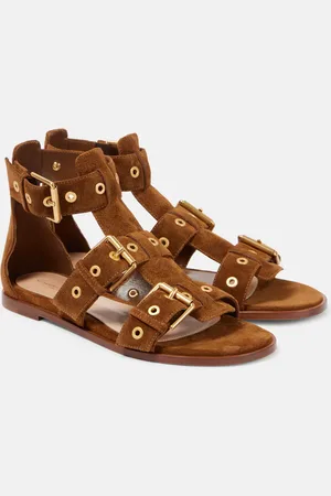 Gianvito Rossi Sandalias de ante