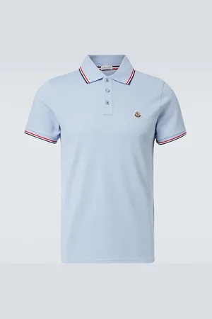 Moncler Polo de algodón con logo