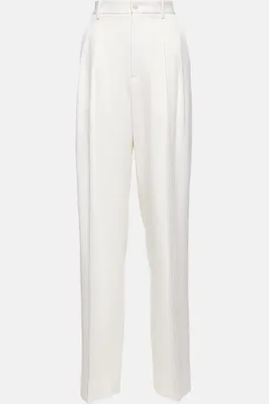 NILI LOTAN Pantalones Etienne de lana virgen