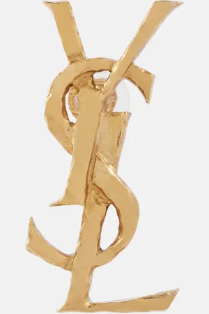 Saint Laurent Pendiente de clip Cassandre