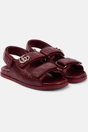 Gucci Sandalias New Marmont GG de piel