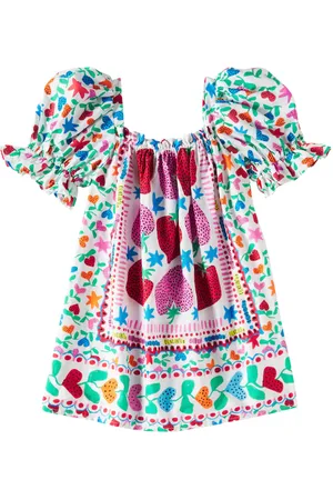 FÁBULA Fábula Vestido de algodón estampado