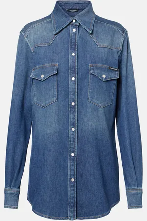 Dolce & Gabbana Camisa de denim