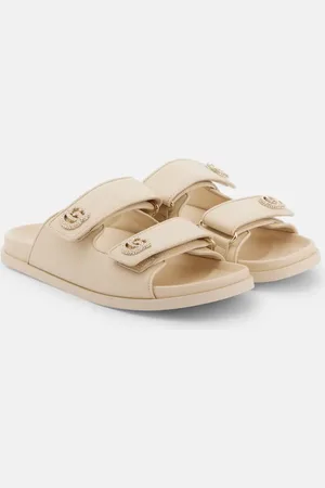 Gucci Sandalias New Marmont GG de piel