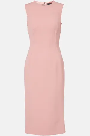 Dolce & Gabbana Vestido midi de lana virgen