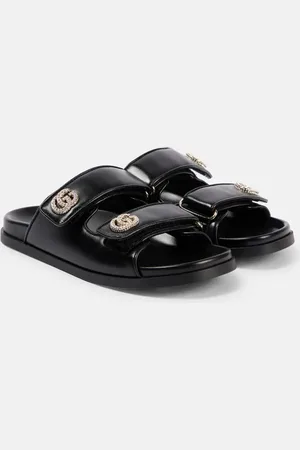 Gucci Sandalias New Marmont GG de piel