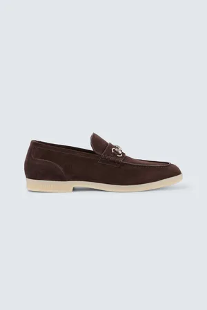 Gucci Mocasines de ante con Horsebit