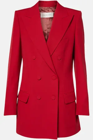DRIES VAN NOTEN Blazer cruzado de lana