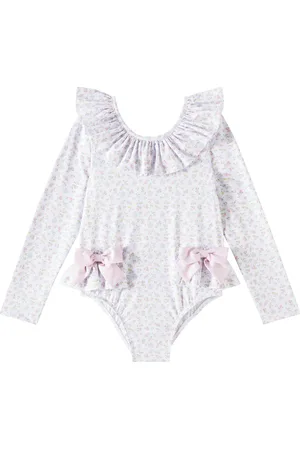 PATACHOU Bañador floral con lazo