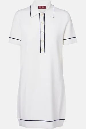 Gucci Vestido polo de lana