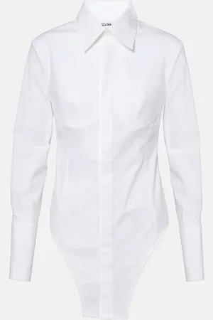 Jean Paul Gaultier Camisa de popelín de mezcla de algodón