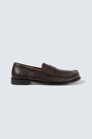 Loewe Mocasines penny Campo de piel