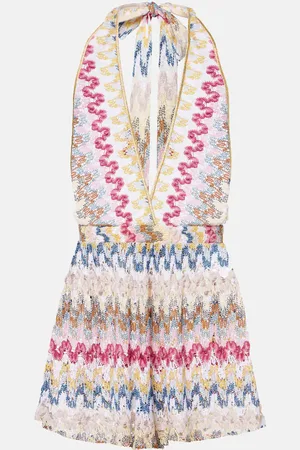 Missoni Mono de lamé en zigzag