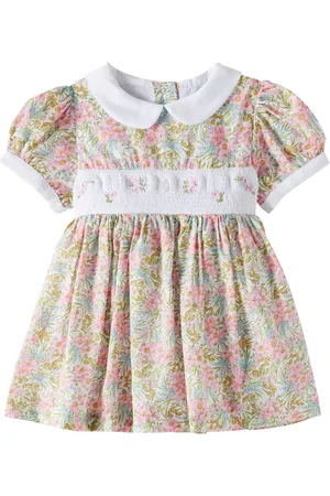 PATACHOU Bebé - vestido de algodón floral
