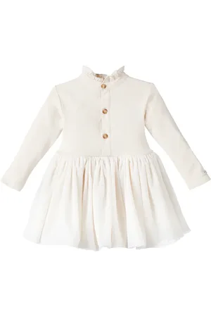 Donsje Bebé - vestido Louen de jersey con tul