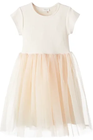 Donsje Vestido Timie de tul y jersey
