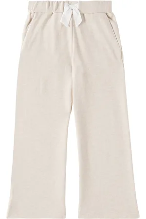 Chloé Chloé Kids Pantalones deportivos de jersey de algodón