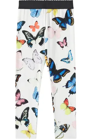 Dolce & Gabbana Leggings de mezcla de algodón estampados