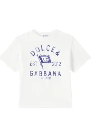 Dolce & Gabbana Camiseta DG de jersey de algodón