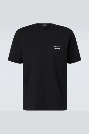 Comme des Garçons Comme des Garçons Homme Camiseta en jersey de algodón con logo