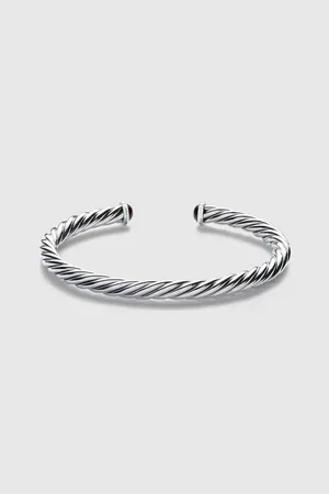 David Yurman Pulsera Cable de oro de 14 ct y plata de ley