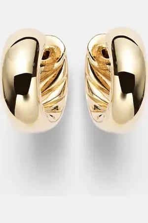 David Yurman Pendientes de aro DY Mercer® Micro de oro de 18 ct