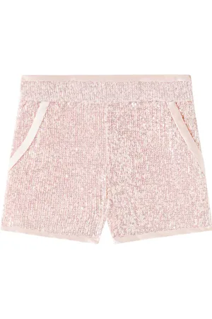 Chloé Chloé Kids Shorts con lentejuelas