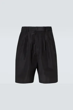 Comme des Garçons Comme des Garçons Homme Shorts en mezcla de lino
