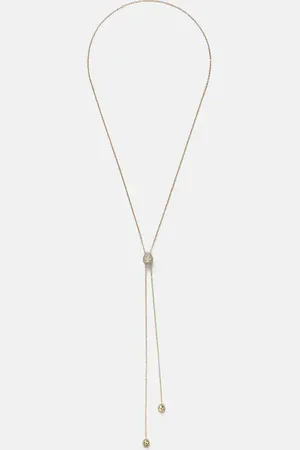Octavia Elizabeth Collar Diamond Coast Lariat de oro de 18 ct con diamantes