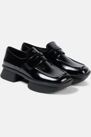 Prada Mocasines penny Equal de piel