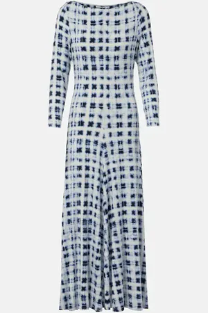 Proenza Schouler Vestido largo White Label Jen de jersey estampado
