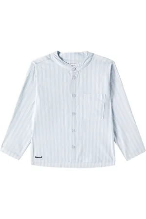 Liewood Camisa Ashton de algodón a rayas