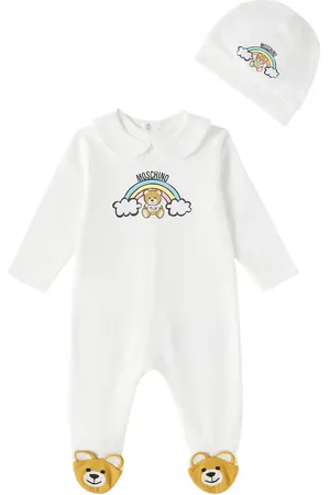 Moschino Bebé - set Babygrow de body y gorro