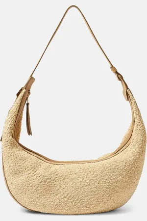 Khaite Bolso al hombro Augustina de rafia