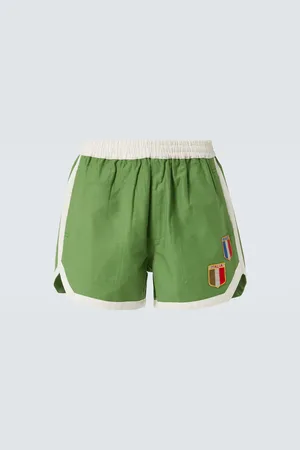 BODE Shorts de algodón con apliques Euro