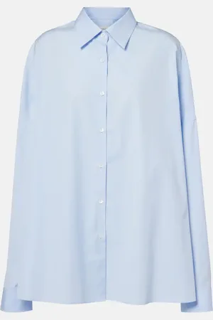 DRIES VAN NOTEN Camisa de popelín de algodón