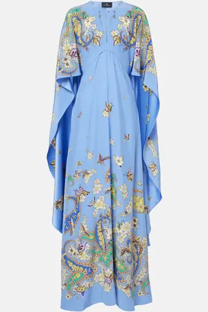 Etro Vestido de fiesta de seda floral