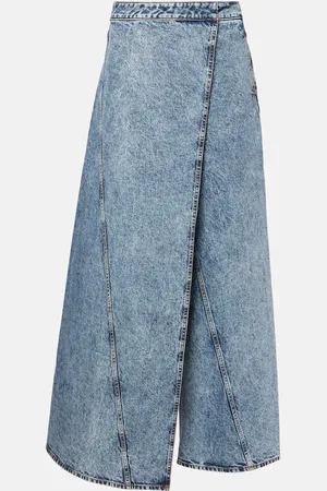 Alaïa Alaïa Jeans anchos envolventes