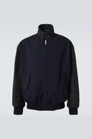 Comme des Garçons Comme des Garçons Homme Chaqueta de sarga de mezcla de lino