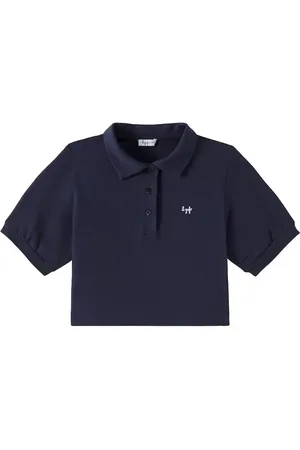 Il gufo Polo en mezcla de algodón con logo