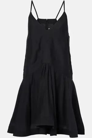 Marant Etoile Vestido corto Danielle en mezcla de algodón