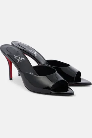 Christian Louboutin Mules Miss Z 80 de charol