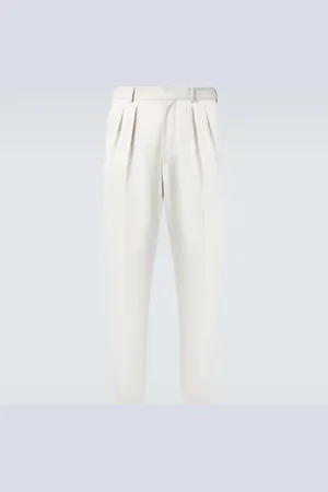 Loro Piana Pantalones tapered Ruben de algodón