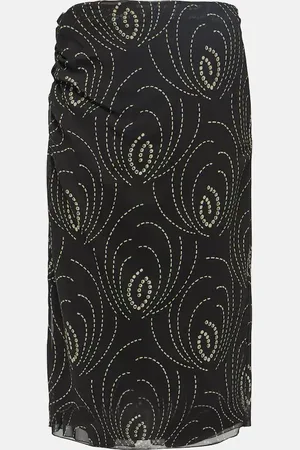 Prada Falda tubo de tiro alto