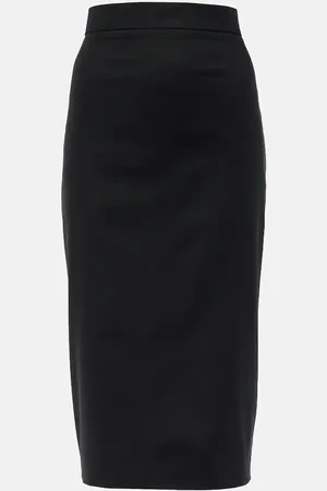 Max Mara Falda tubo Eden de mezcla de algodón