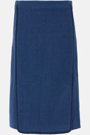 Etro Falda tubo de mezcla de lana