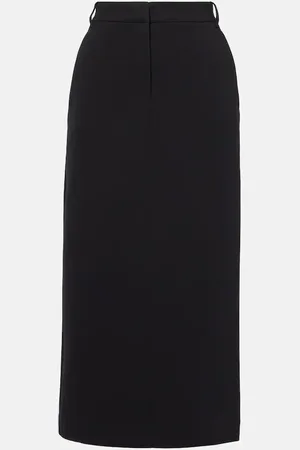 Max Mara Falda tubo Como en mezcla de algodón