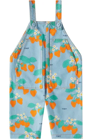 Tiny Cottons Bebé - peto de denim estampado