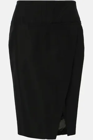 MUGLER Falda tubo de tiro alto