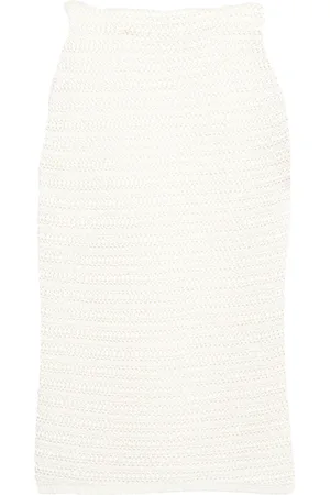 Dorothee Schumacher Falda tubo Modern Textures de croché